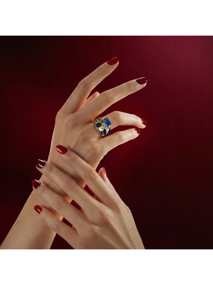 14 AYAR TAŞLI YÜZÜK