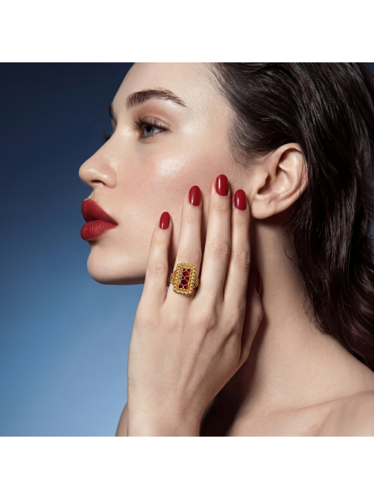 22 AYAR TAŞLI YÜZÜK